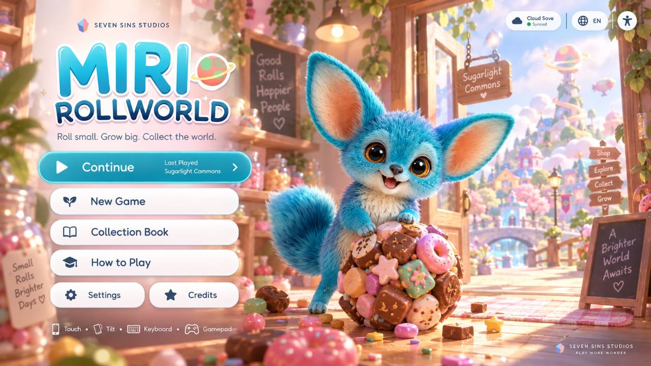 Miri’s Sweet Roll development concept