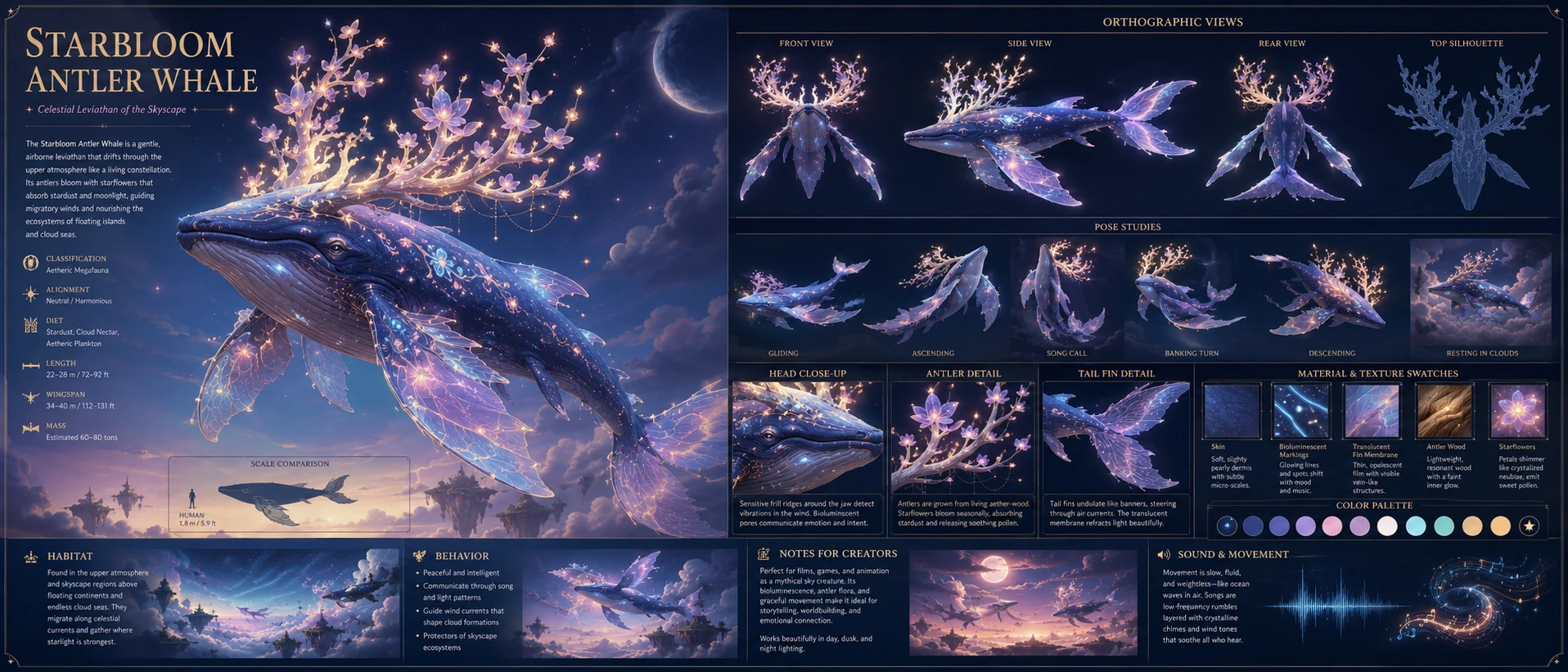 Starbloom Antler Whale — Characters & imagined worlds