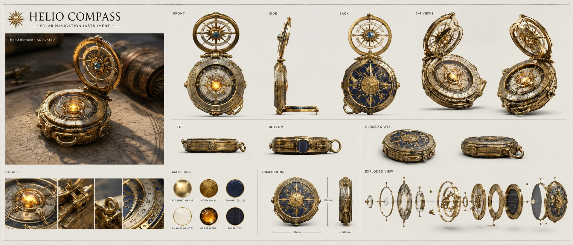 Helio Compass — Objects, vehicles & design